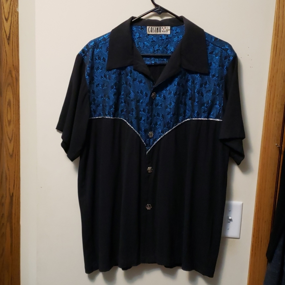 Casino Wear Men's button up shirt